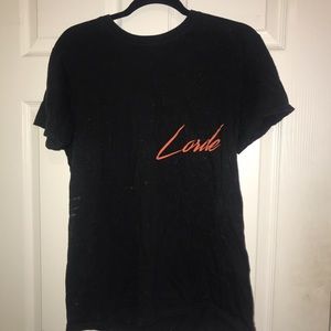Lorde “Perfect Places” shirt